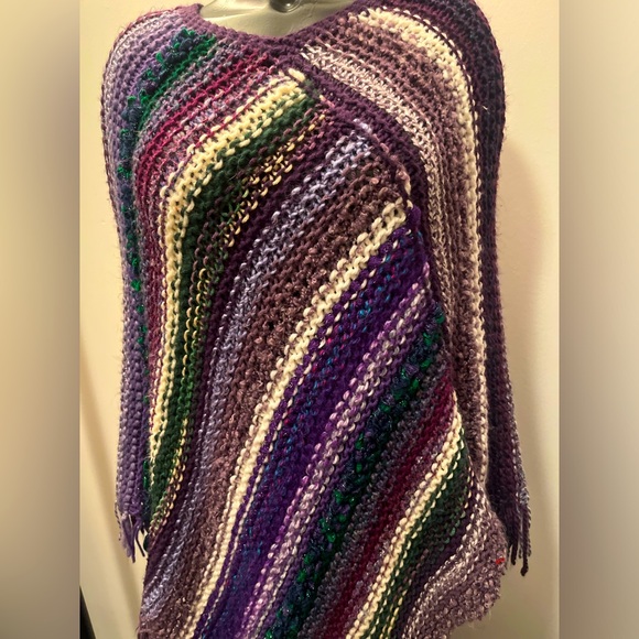 Handmade Poncho from the 90’s - Picture 4 of 4